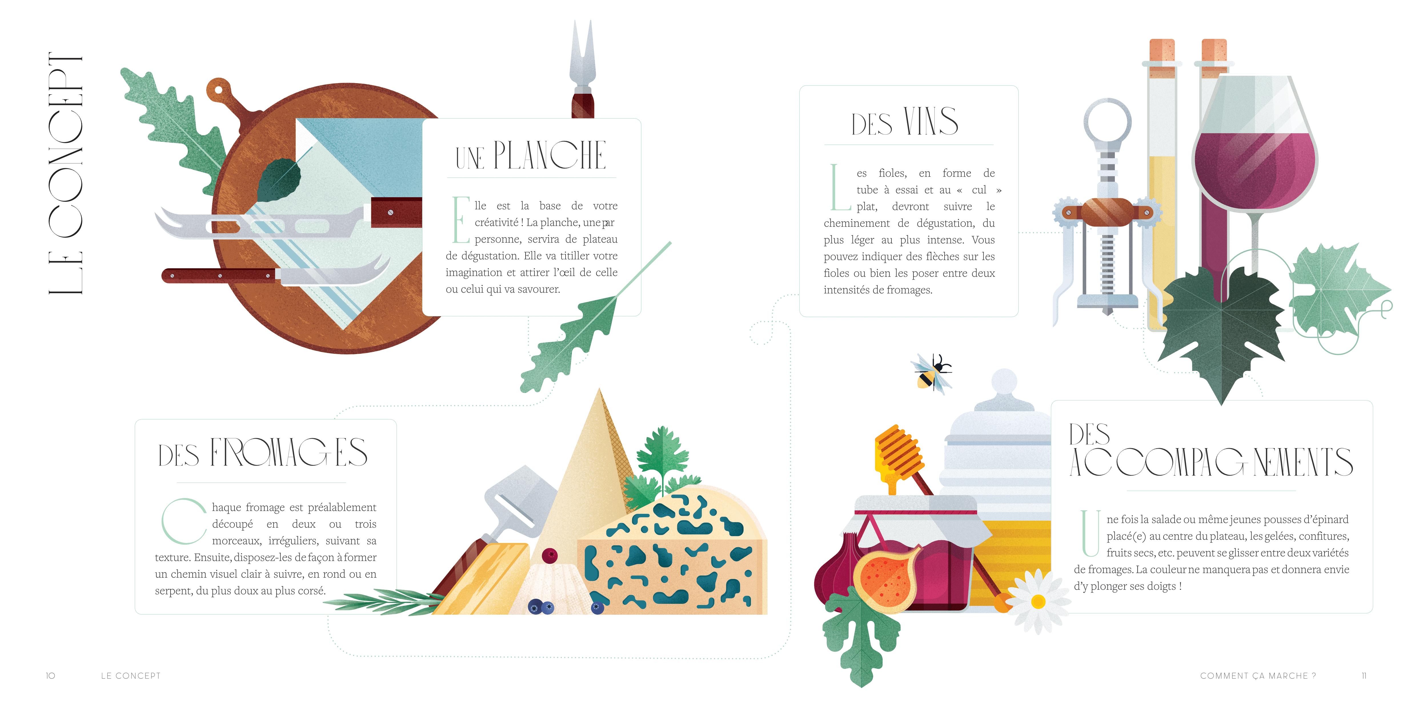 La Fiole et le Frometon — Book Illustration — artwork 3
