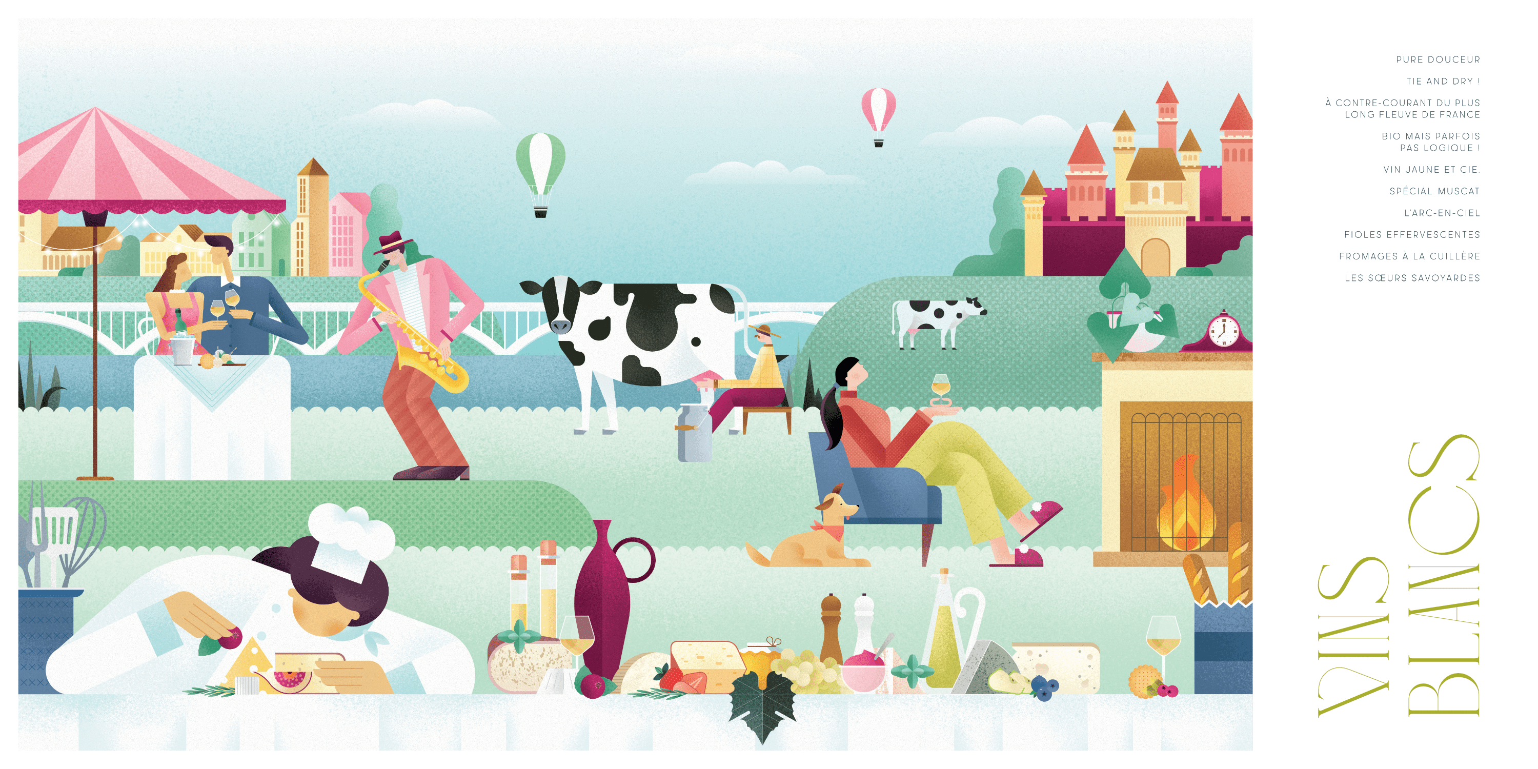 La Fiole et le Frometon — Book Illustration — artwork 5