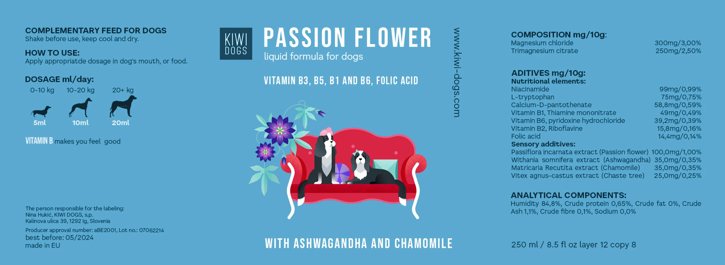 Kiwi Dogs — Label Design and Packaging Illustration — artwork 4