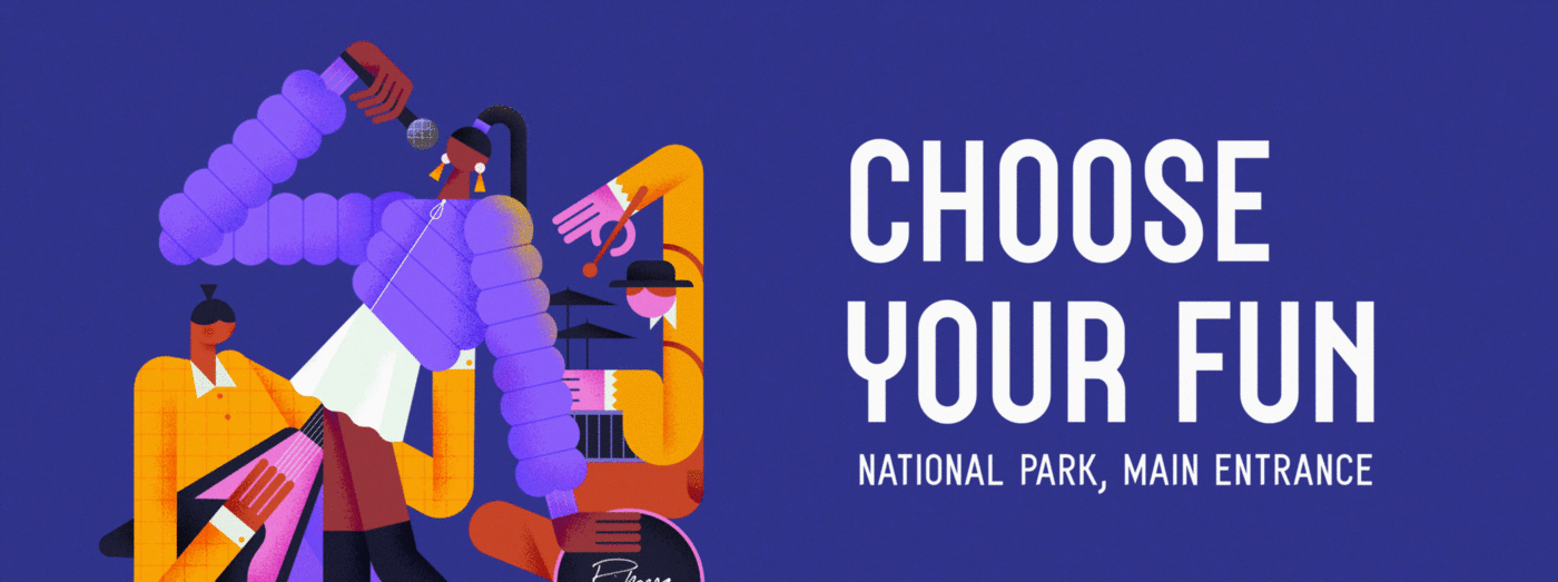 Choose Your Fun Festival — Illustration Series — artwork 5