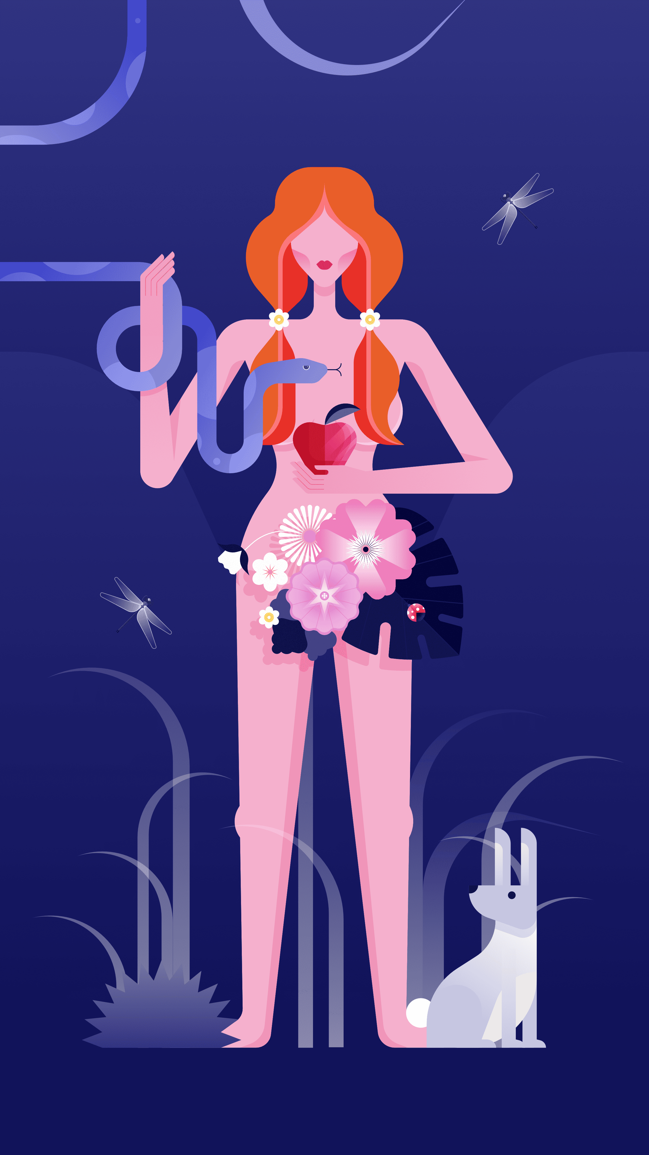 Mysterious Forest — Illustration and Animation — artwork 1