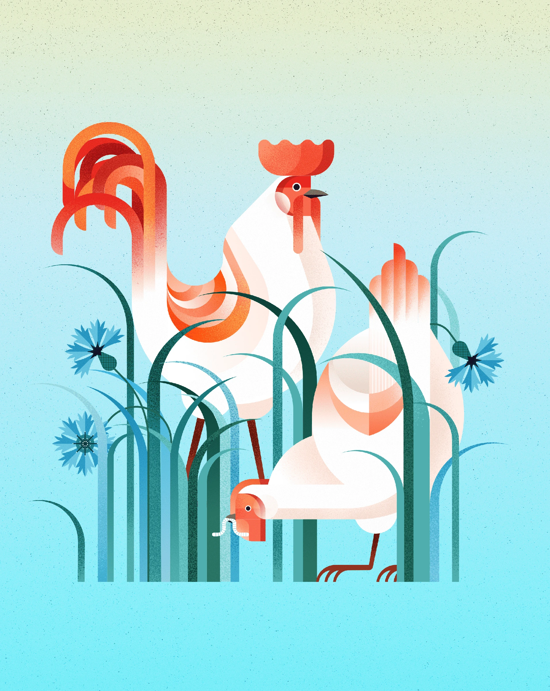 Geometric Nature — Personal Illustration Series — artwork 4