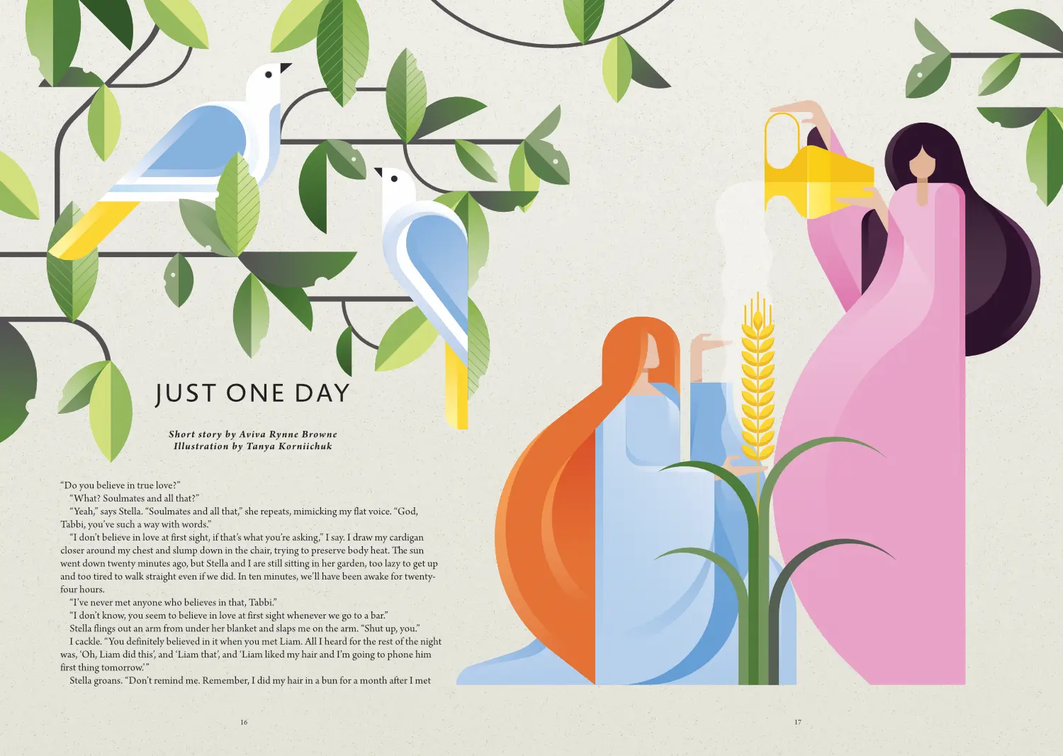 Just One Day — Editorial Illustration for Popshot — artwork 1
